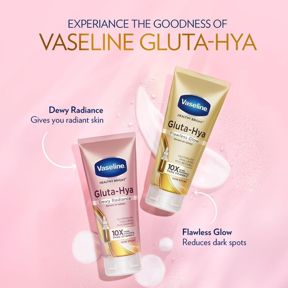 Vaseline Gluta-hya Serum Burst Dewy Radiance Body Lotion 200ml