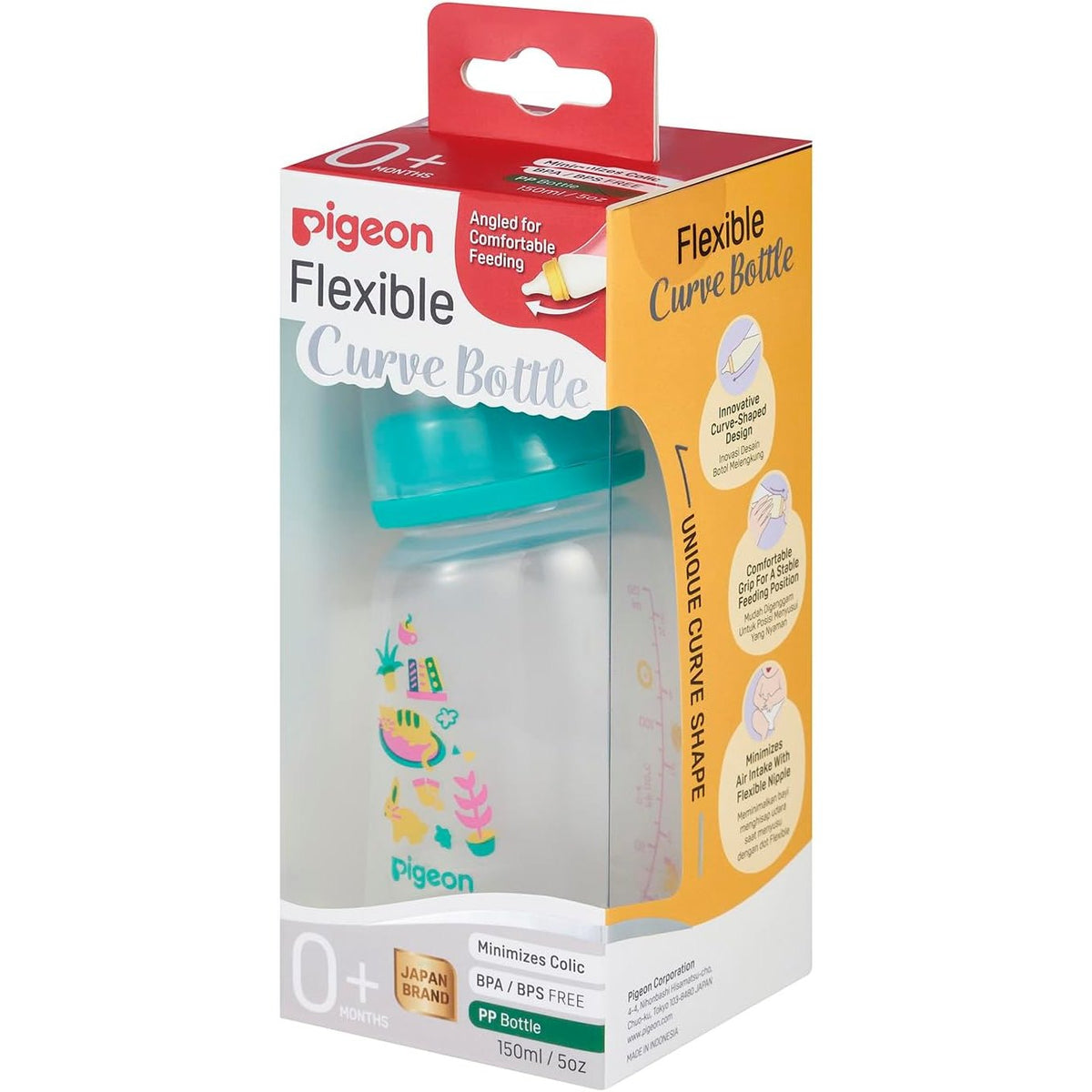 Pigeon Slim Neck Curve Bottle Home 150ml