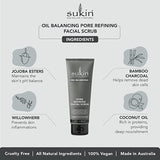 Sukin Oil Balancing Plus Charcoal Pore Refining Facial Scrub 125ml