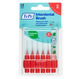 TePe Interdental Brush  XX Fine Red (0.5mm) 6 Pack