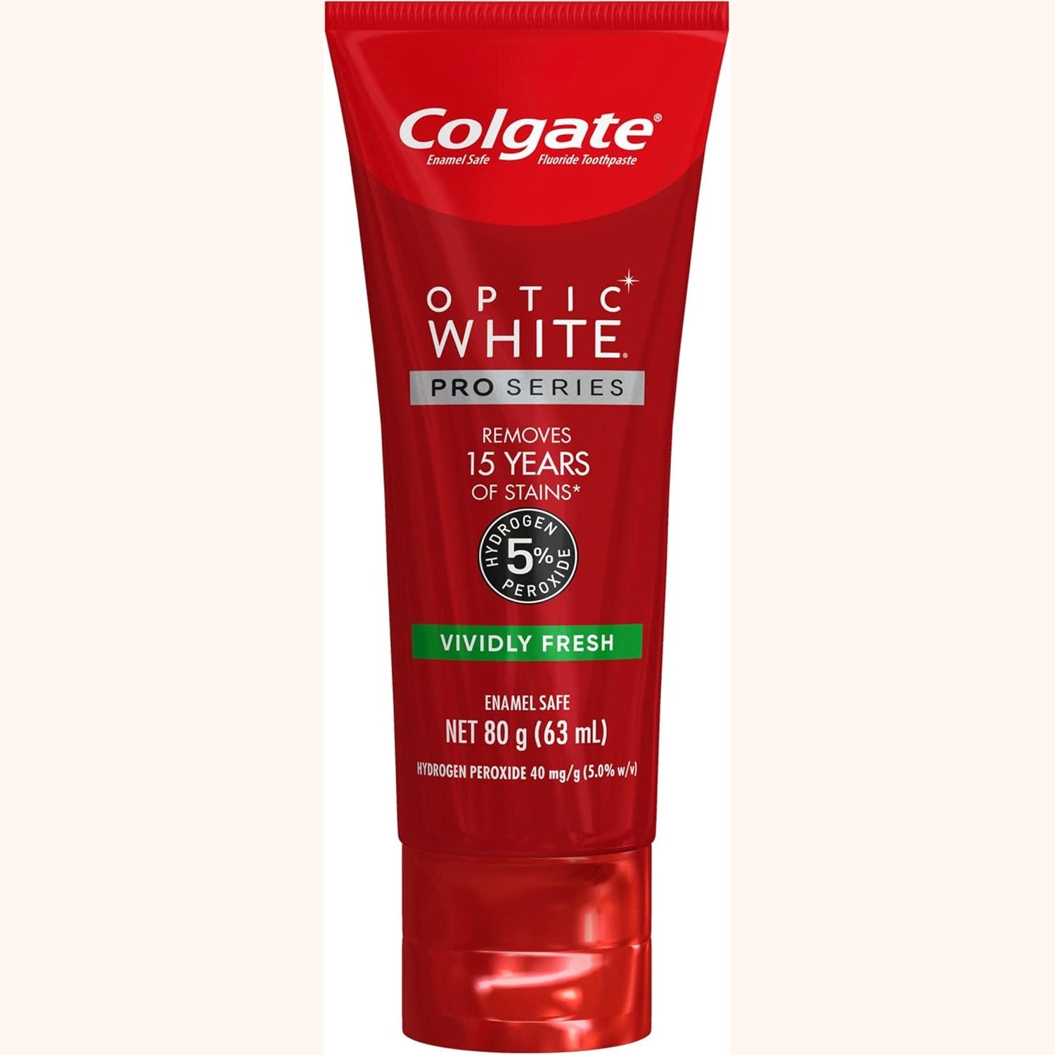 Colgate Optic White Pro Series Vividly Fresh Teeth Whitening Toothpaste 80g