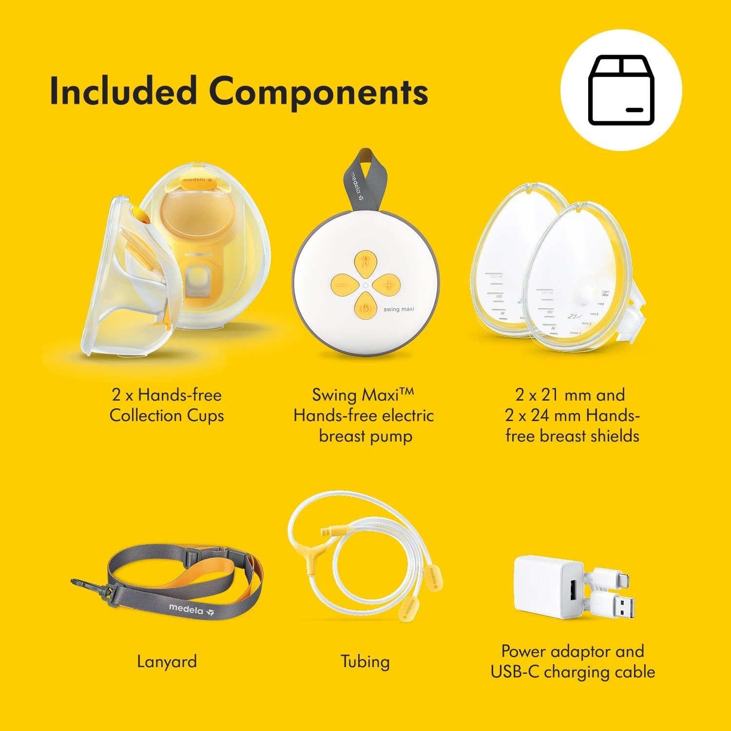 Medela Swing Flex Single Electric Breast Pumpswing Maxi Hands-free Double Electric Breast Pump
