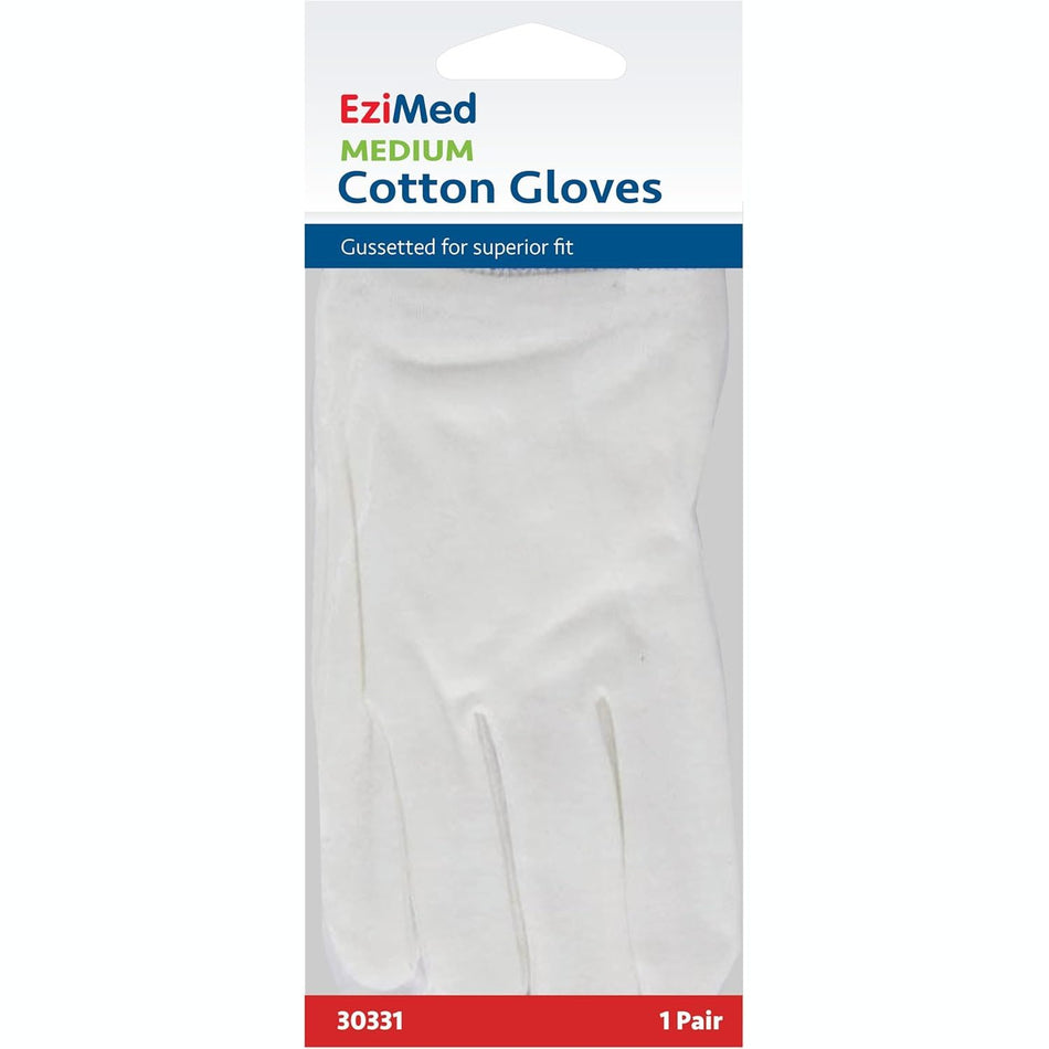 Ezimed Cotton Gloves Medium
