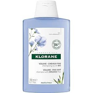 Klorane Volumising Shampoo with Organic Flax 200ml