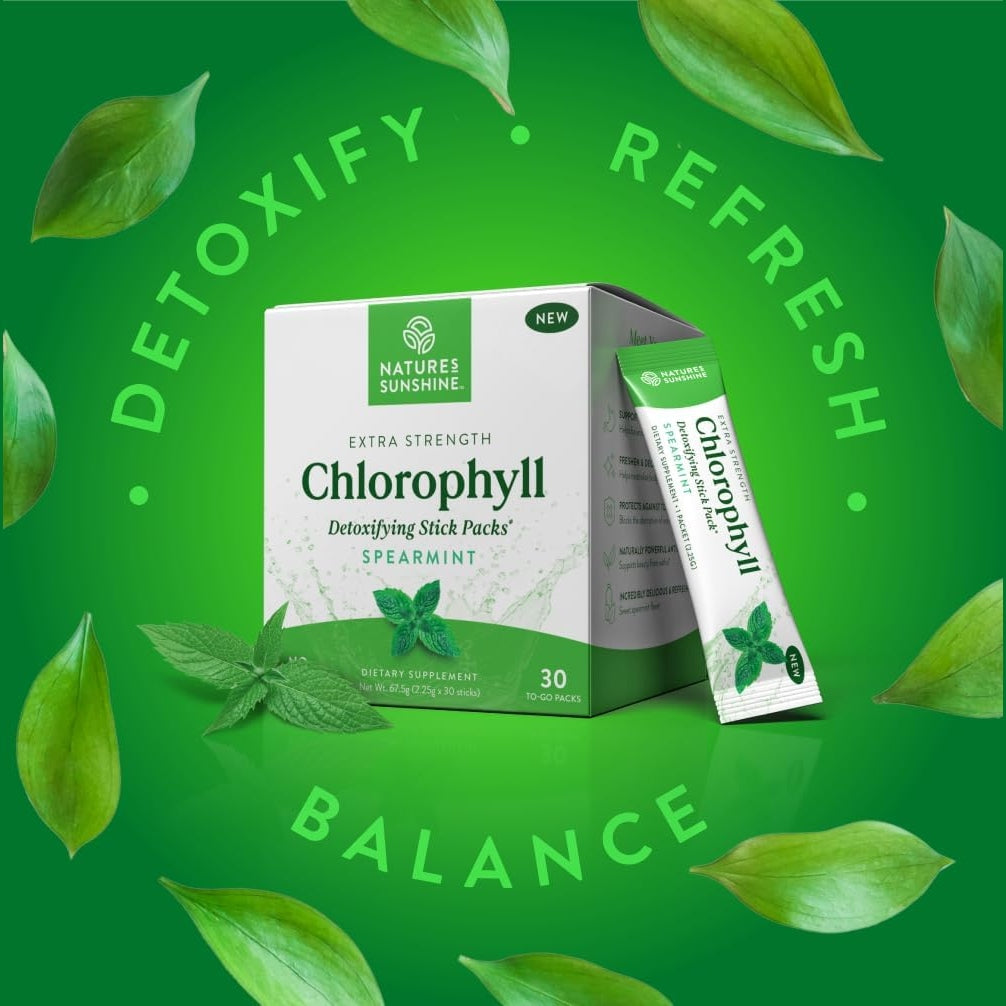 Nature's Sunshine Chlorophyll Detoxifying Sticks 30s
