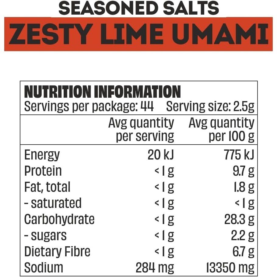 Mingle Chilli & Lime Seasoned Salts 110g