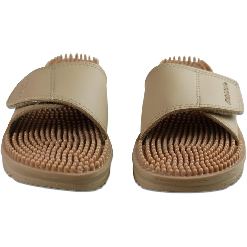 Maseur Invigorating Massage Sandal Beige Size 10