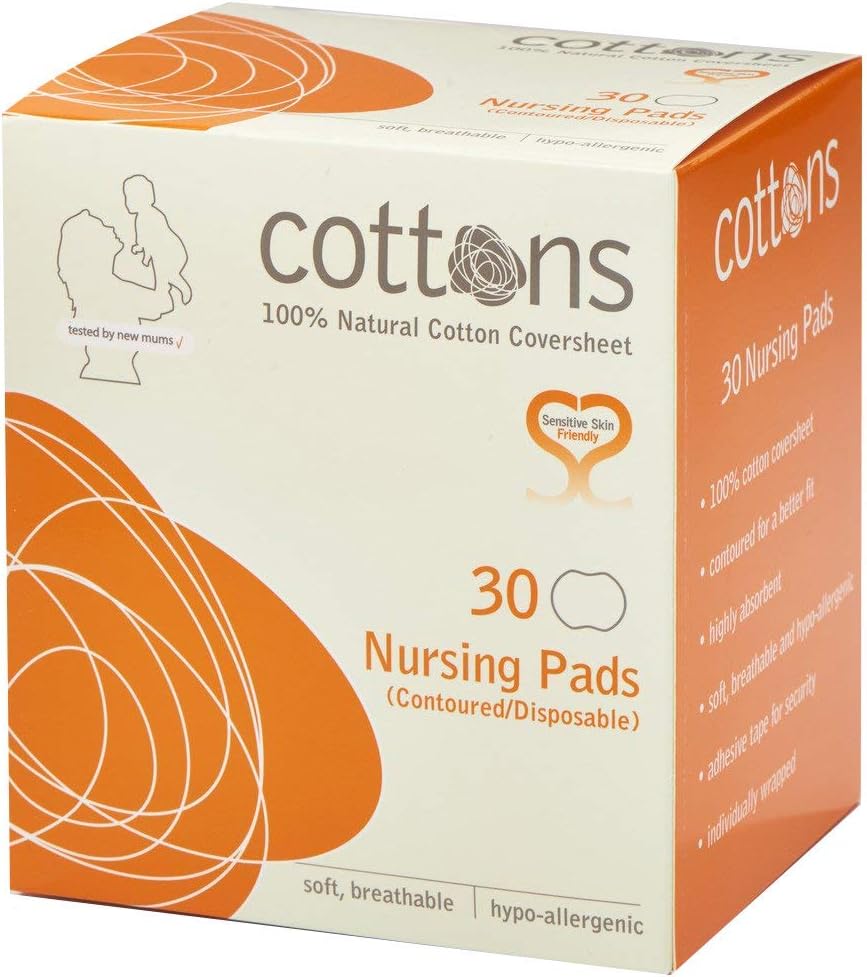 Cottons Pad Nursing 30s Pk4