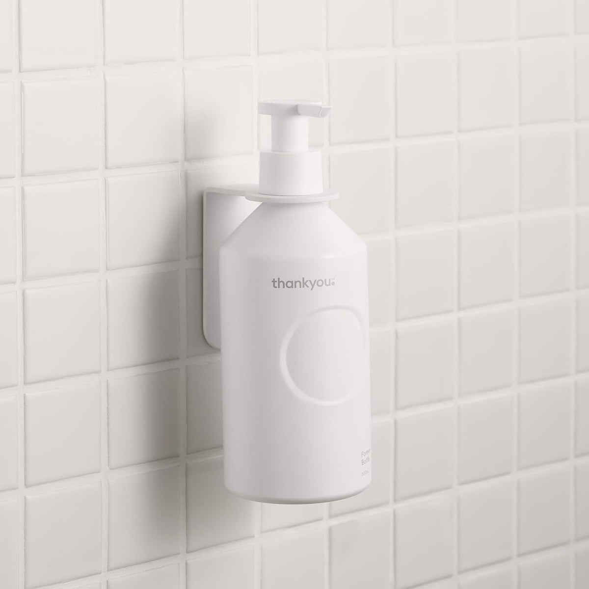 Thankyou Forever Bottle White Aluminium 500mL