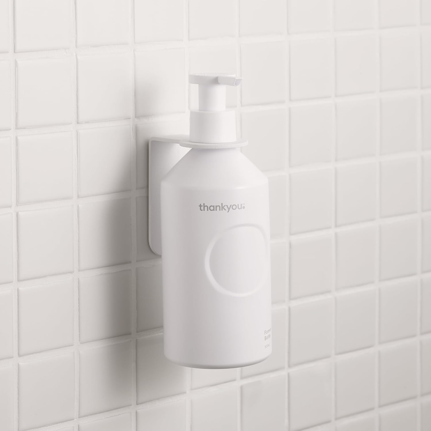 Thankyou Forever Bottle White Aluminium 500mL