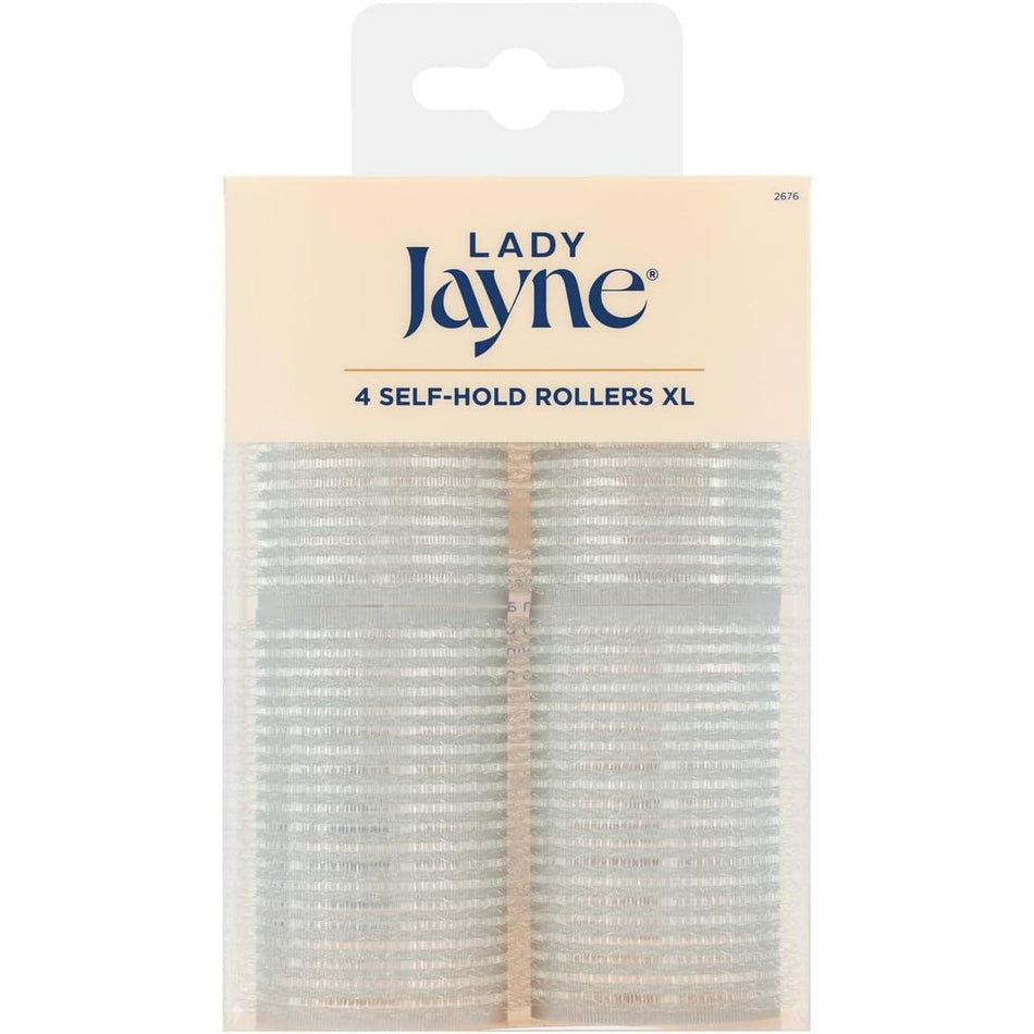 Lady Jayne Extra Large Self Holding Rollers 4 Pack