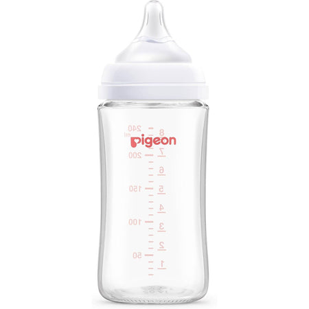 Pigeon SofTouch Glass Bottle 3+ Months 240mL
