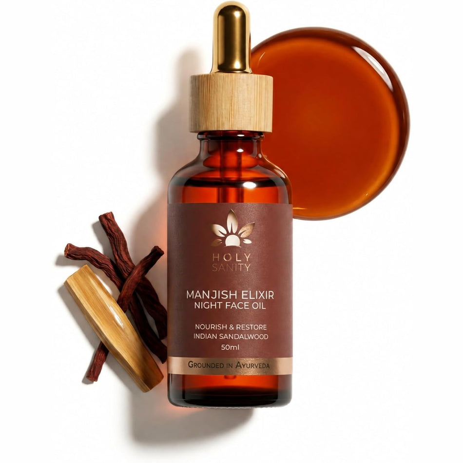 Holy Sanity Saffron Glow Day Face Oil 50ML