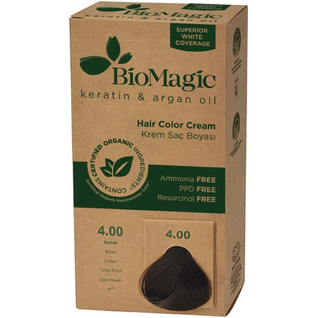 Bio Magic Hair Colour Cream Brown 4.00