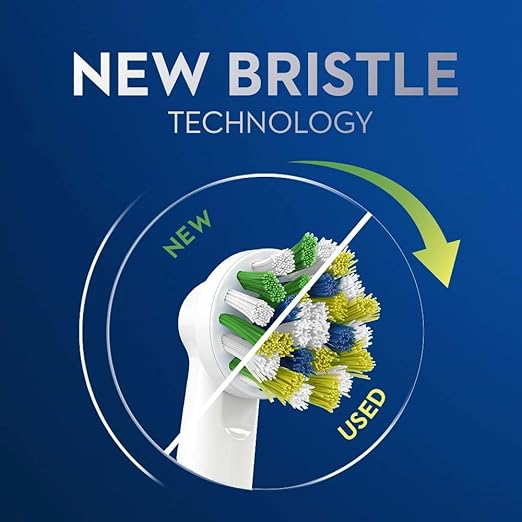 Oral B Power Toothbrush Cross Action Refills 3 Pack