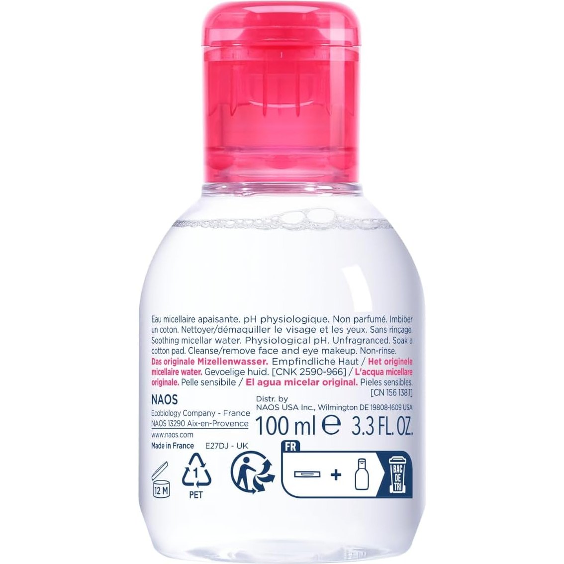 Bioderma Sensibio H2O Soothing Micellar Water Cleanser 100mL