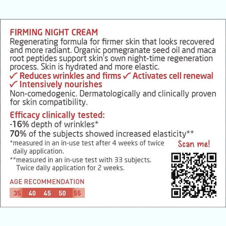 WELEDA Firming Night Cream Pomegranate & Maca Peptides 40ml