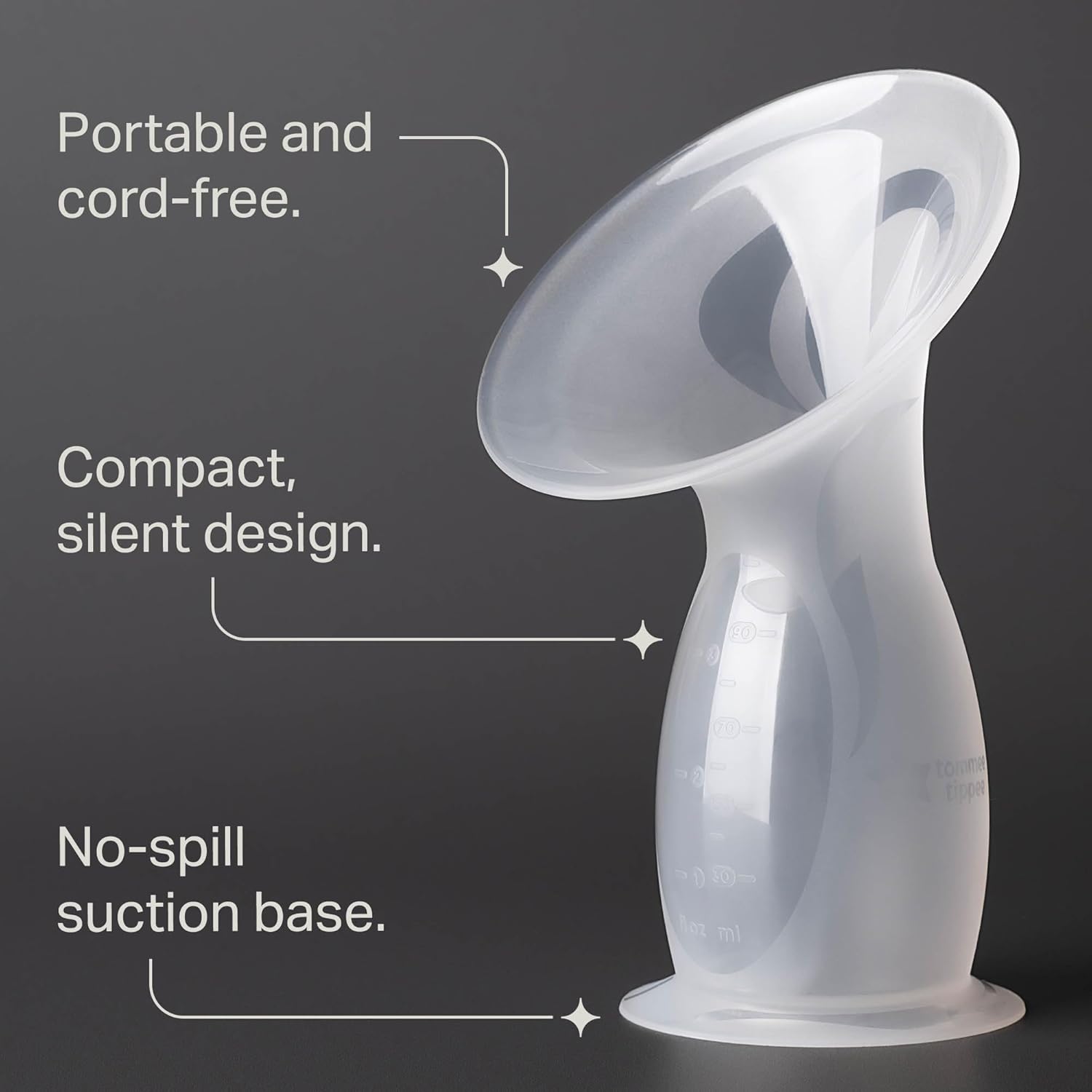 Tommee Tippee Made for Me Silicone Breast Pump