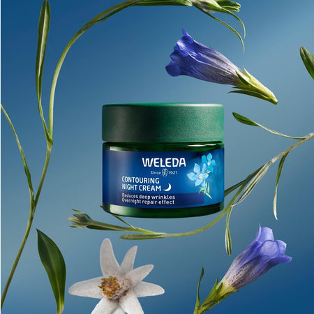 Weleda Night Cream Contouring Blue Gentian & Edelweiss 40ml