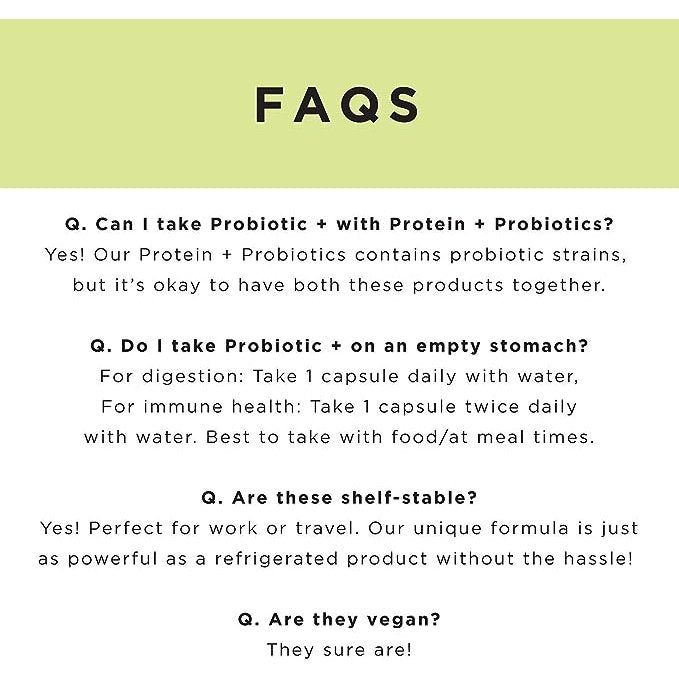 JSHEALTH Probiotic + Shelf-Stable 30 Capsules