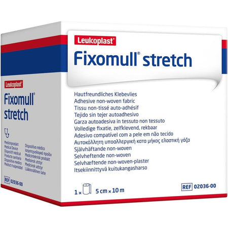 Fixomull Hypoallergenic Adhesive Non-Woven Fabric 5cm X 10m Roll