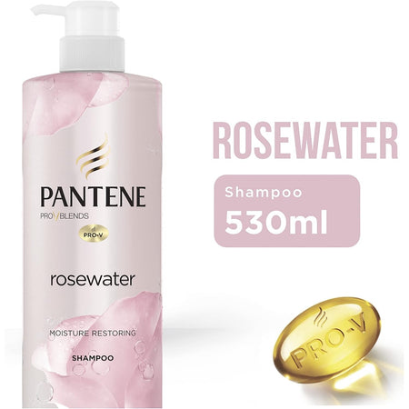 Pantene Pro-V Blends Rosewater Moisture Restoring Shampoo 530ml