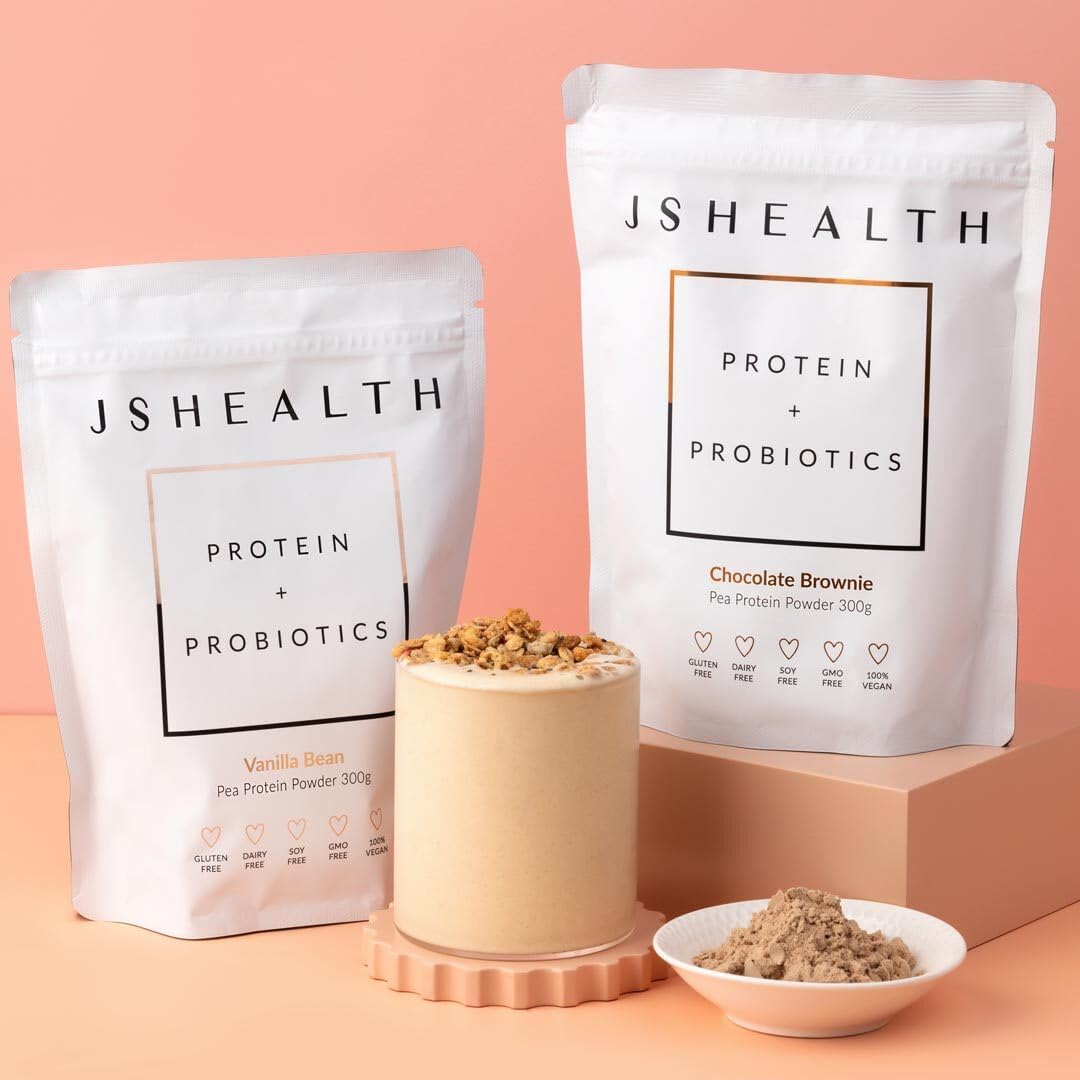 JShealth Protein + Probiotics Vanilla Bean 300g