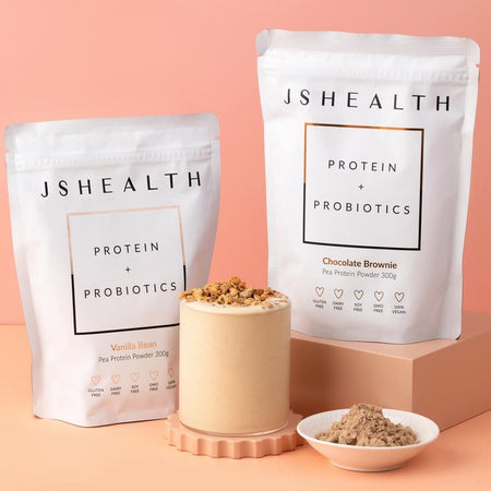 JShealth Protein + Probiotics Vanilla Bean 300g
