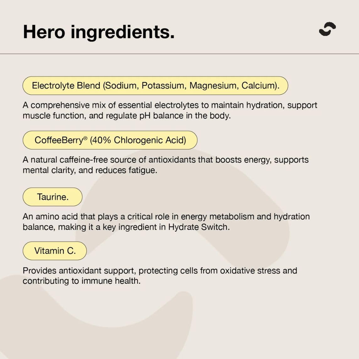 Switch Nutrition Hydrate Electrolytes No Added Sugar Assorted Flavours 20x6g