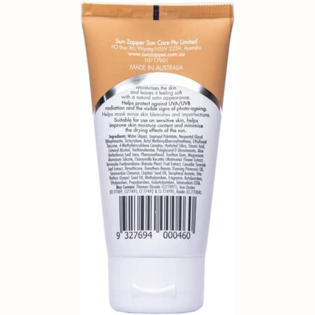 SUN ZAPPER TINTED SPF 50+ MEDIUM DARK 50ml