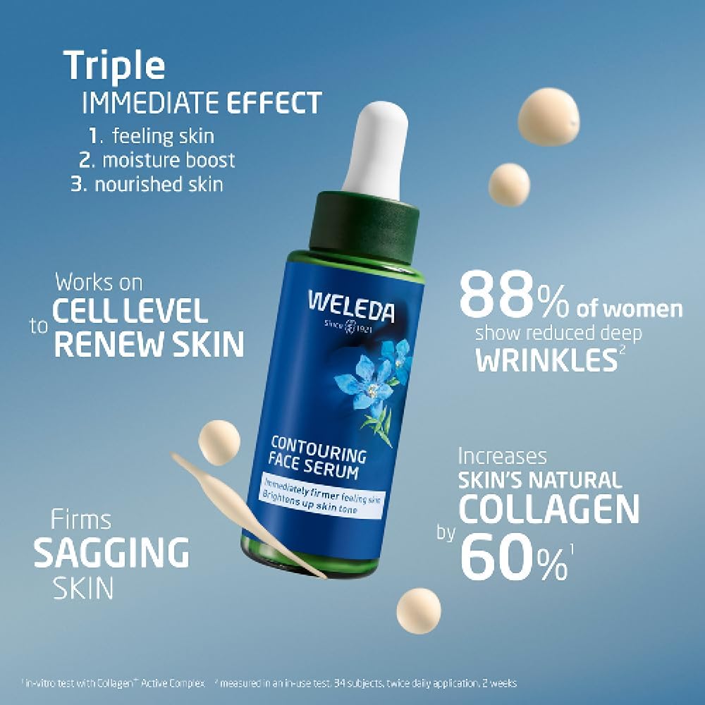 Weleda Facial Serum Contouring Blue Gentian & Edelweiss 30ml