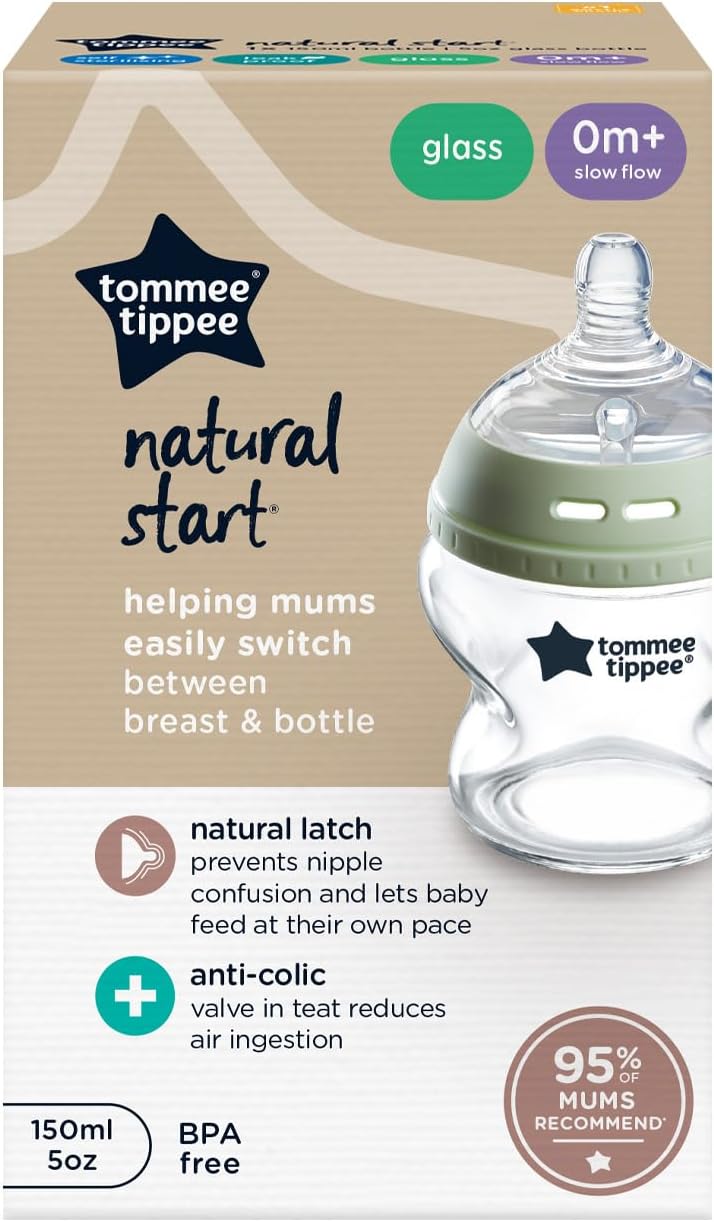 Tommee Tippee Natural Start 150Ml Glass Bottle