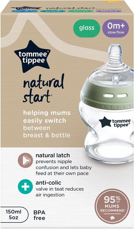 Tommee Tippee Natural Start 150Ml Glass Bottle