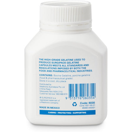 Surgipack Empty Gelatine Size 000 100 Capsules