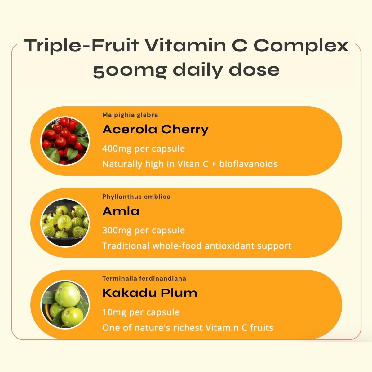 Solutions 4 Health Natural Vitamin C 60 Caps