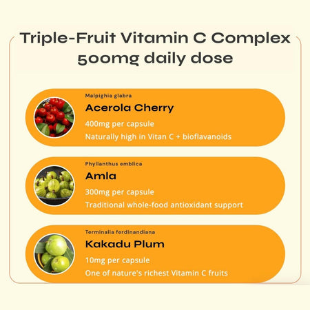 Solutions 4 Health Natural Vitamin C 60 Caps