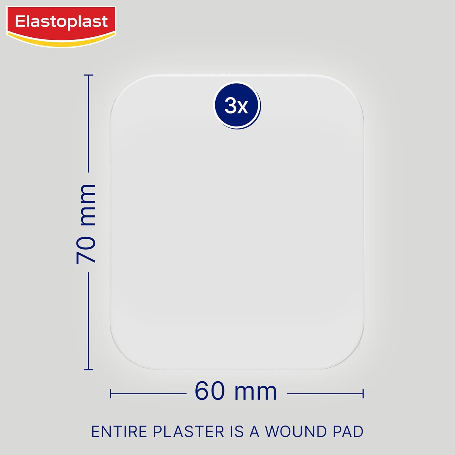 Elastoplast Second Skin Protection Xl Dressings 3pc