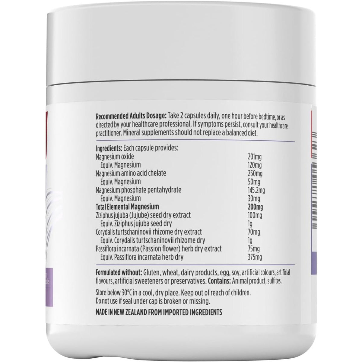 NutraLife Magnesium Sleep 60 Capsules