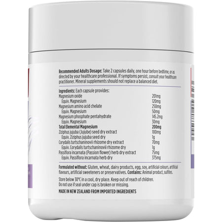 NutraLife Magnesium Sleep 60 Capsules