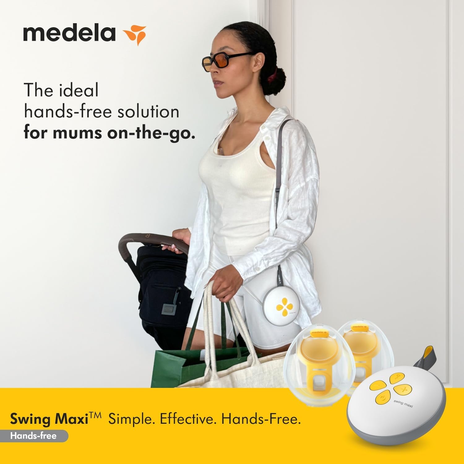 Medela Swing Flex Single Electric Breast Pumpswing Maxi Hands-free Double Electric Breast Pump