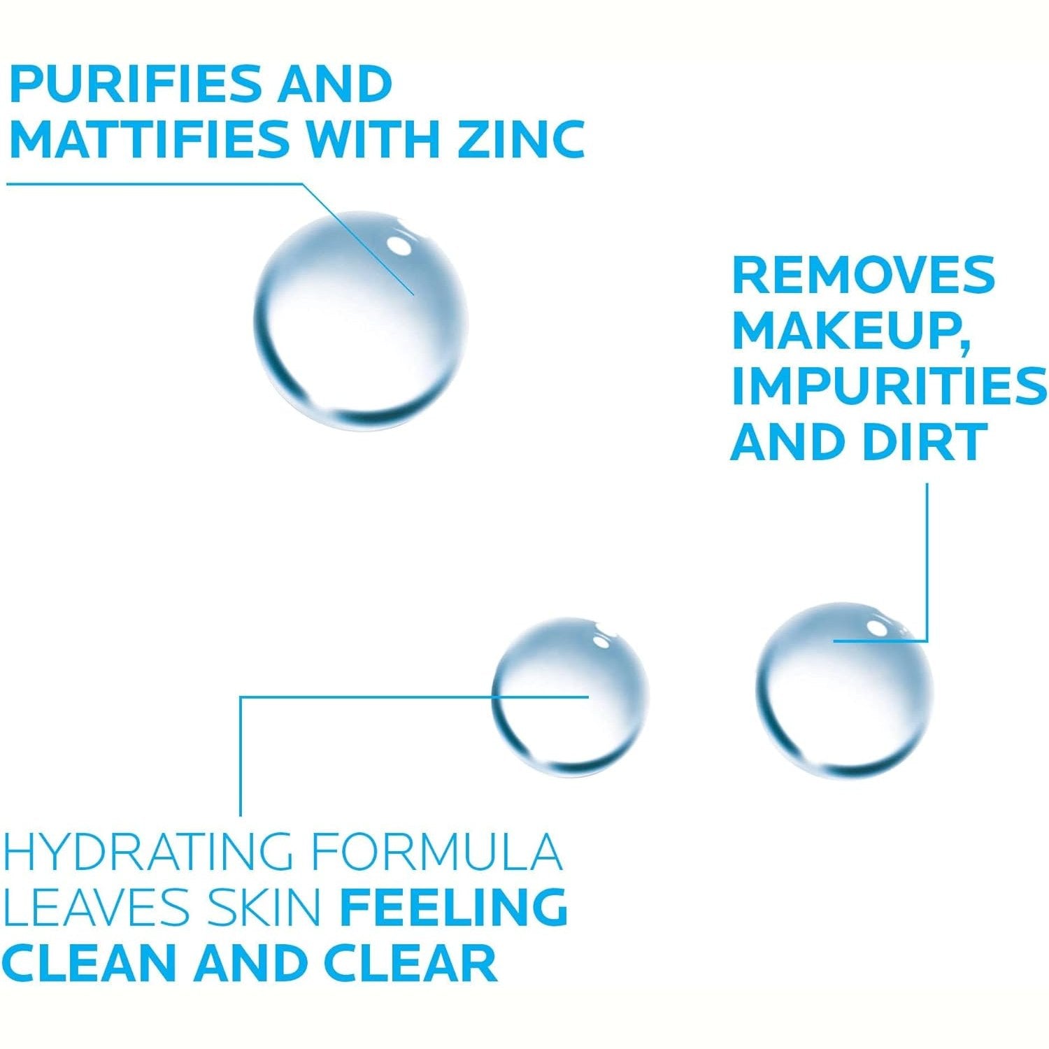 La Roche-Posay Effaclar Micellar Water 400mL