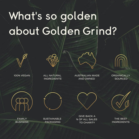 Matcha Maiden Golden Grind Healthy Turmeric Hot Chocolate Blend 100g