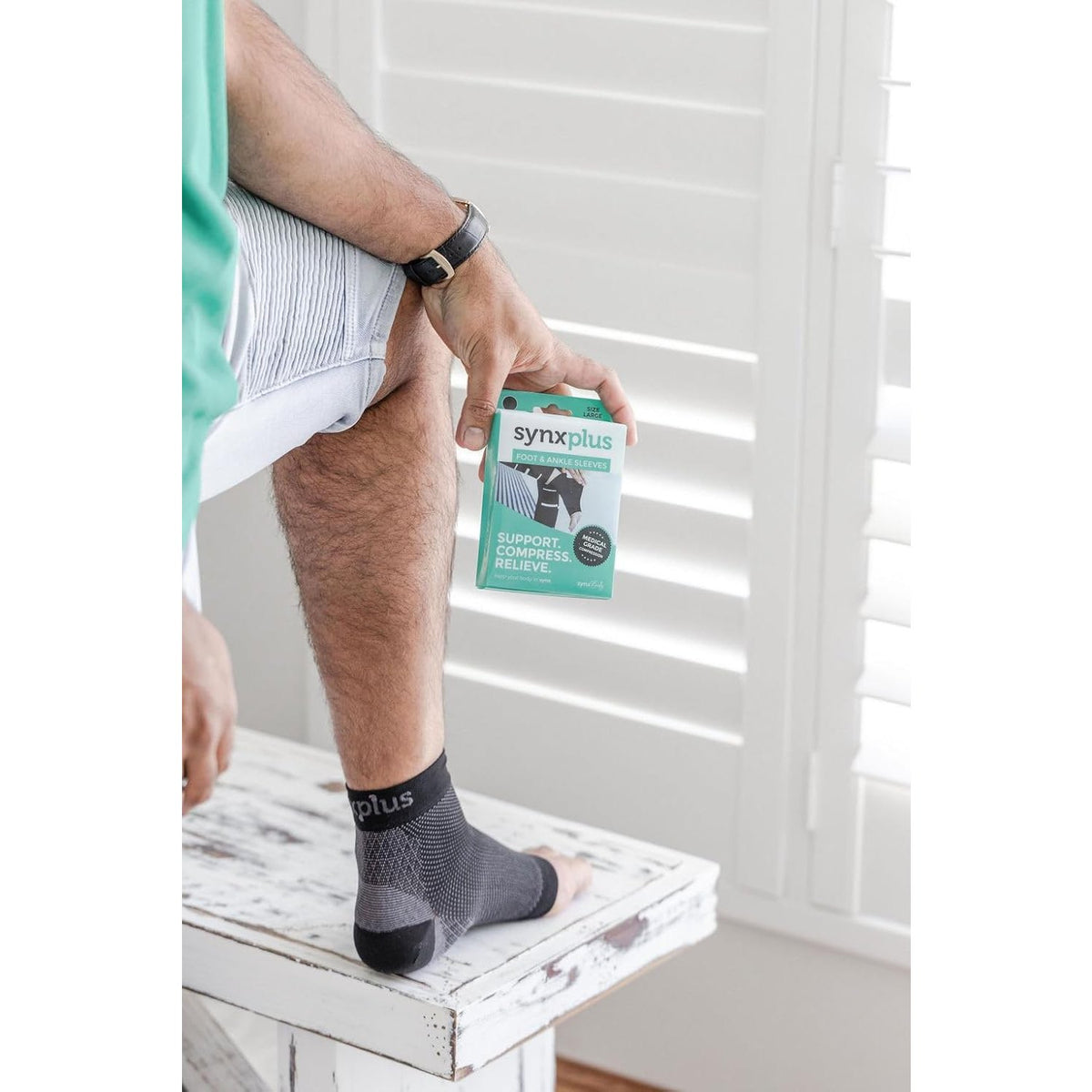 Synxplus Foot & Ankle Sleeve Small