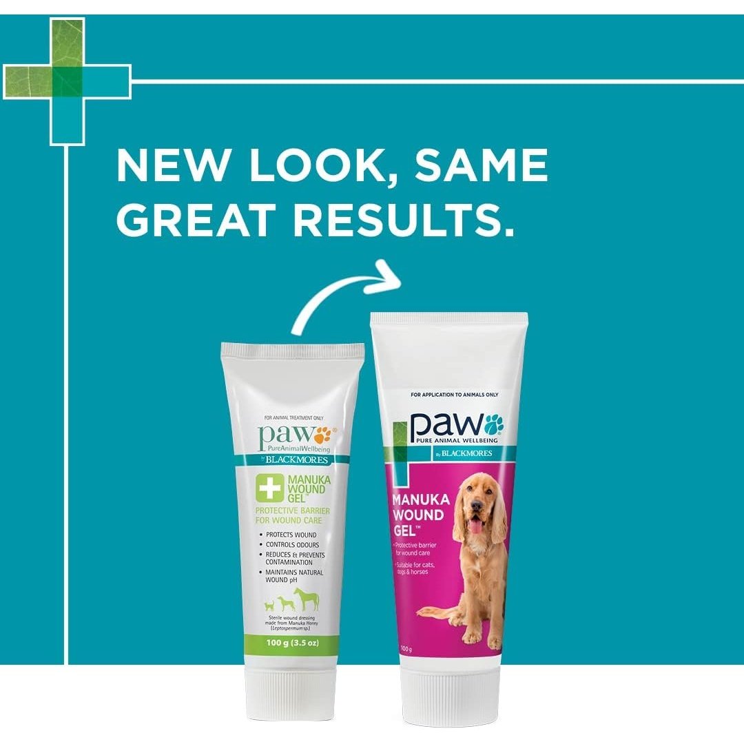 PAW By Blackmores Manuka Wound Gel + Protective Barrier For Wound Care 100g