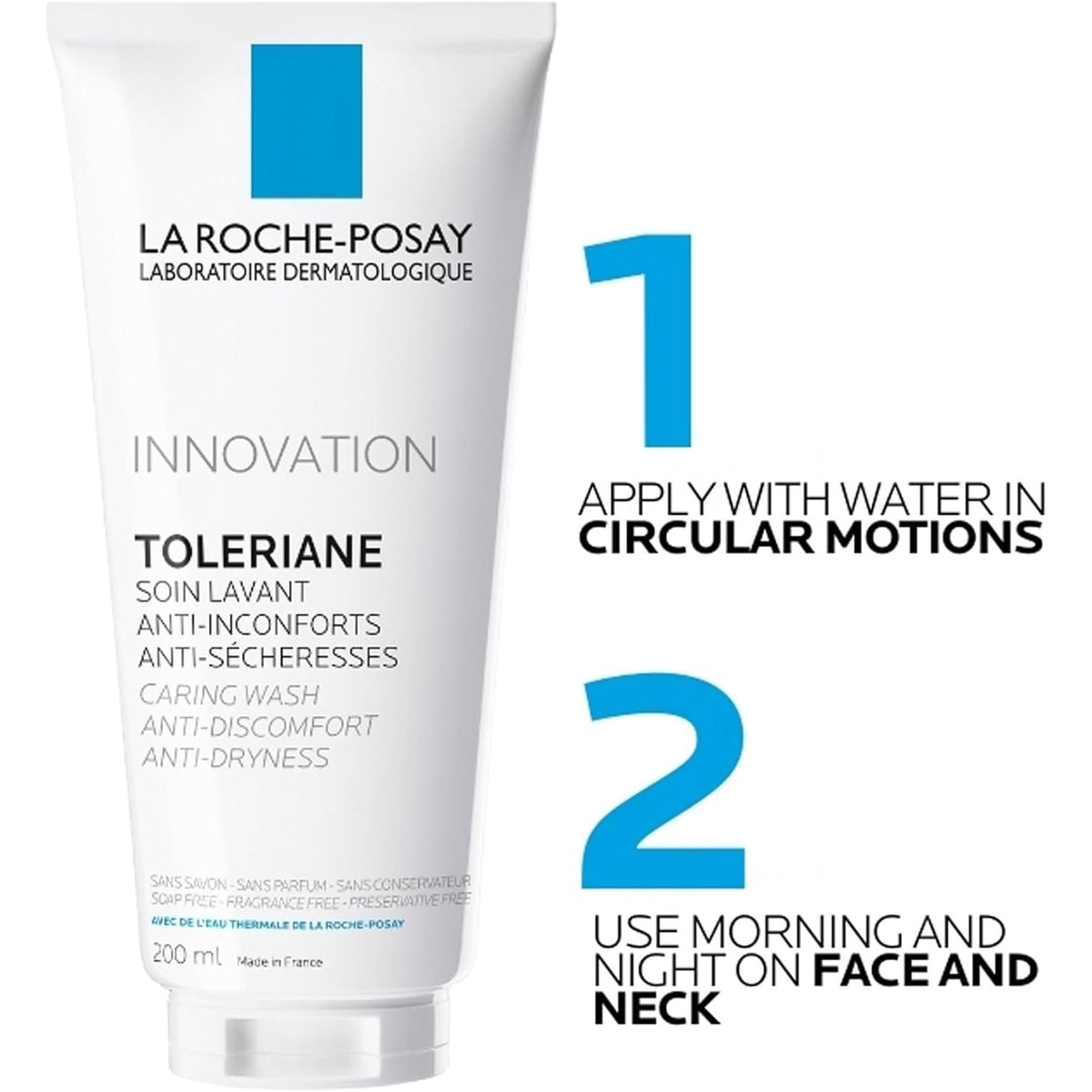 La Roche-Posay Toleriane Caring Face Wash 200mL