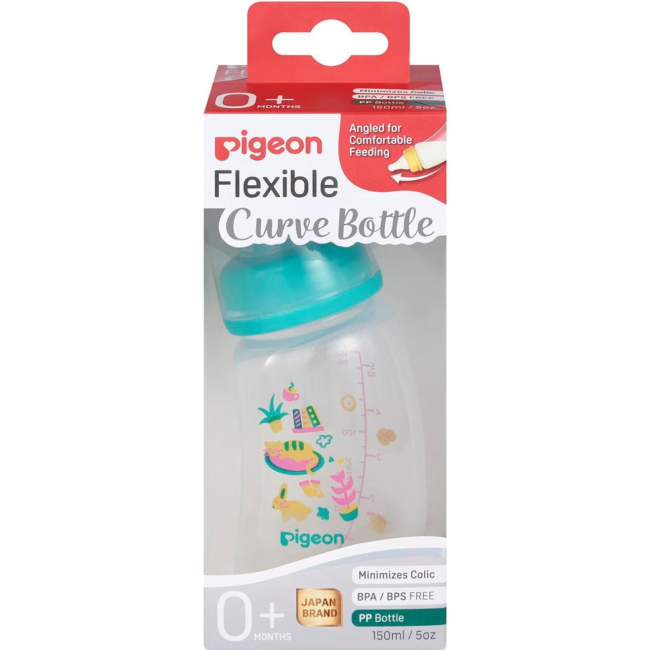 Pigeon Slim Neck Curve Bottle Home 150ml