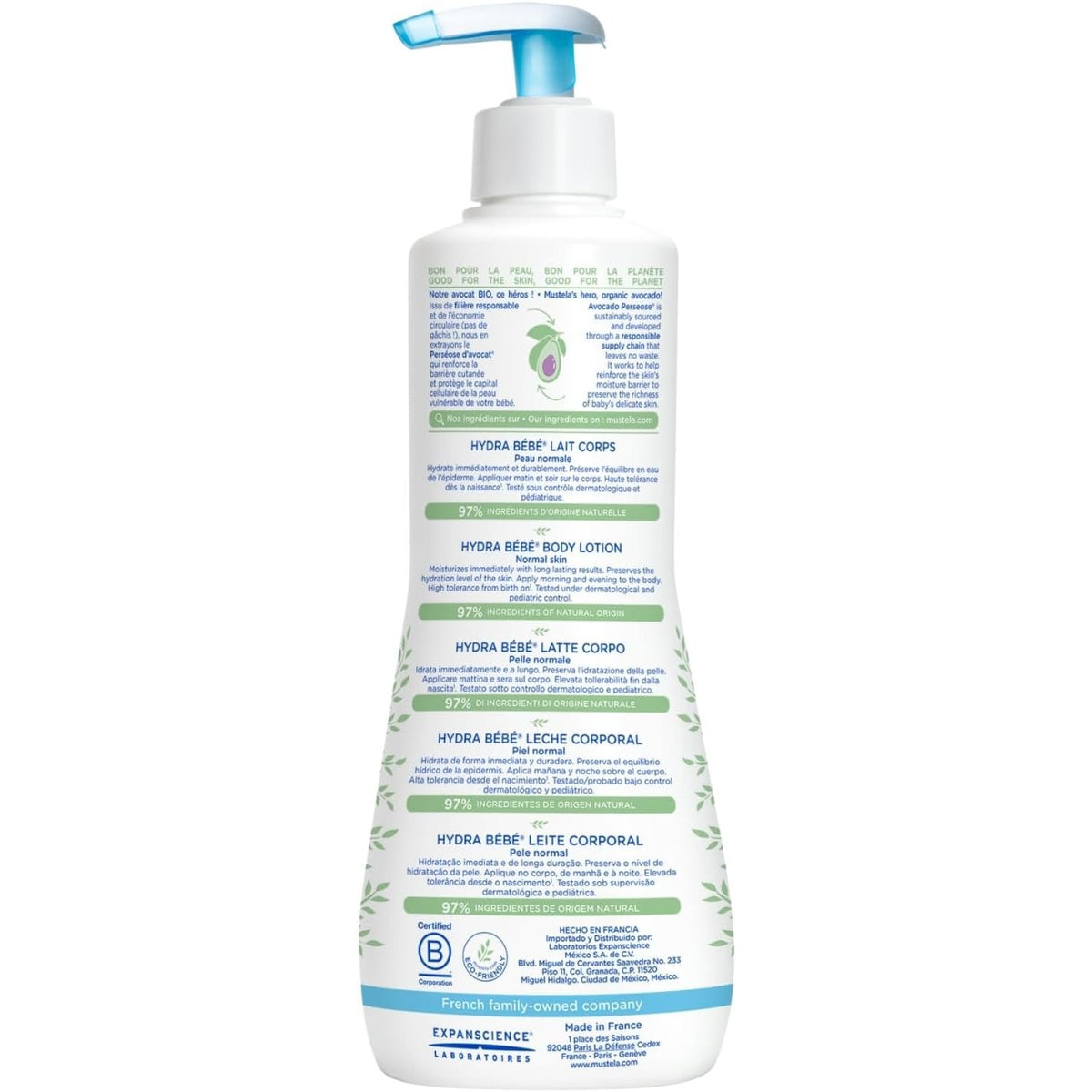 Mustela Hydra-bebe Body Lotion 500ml