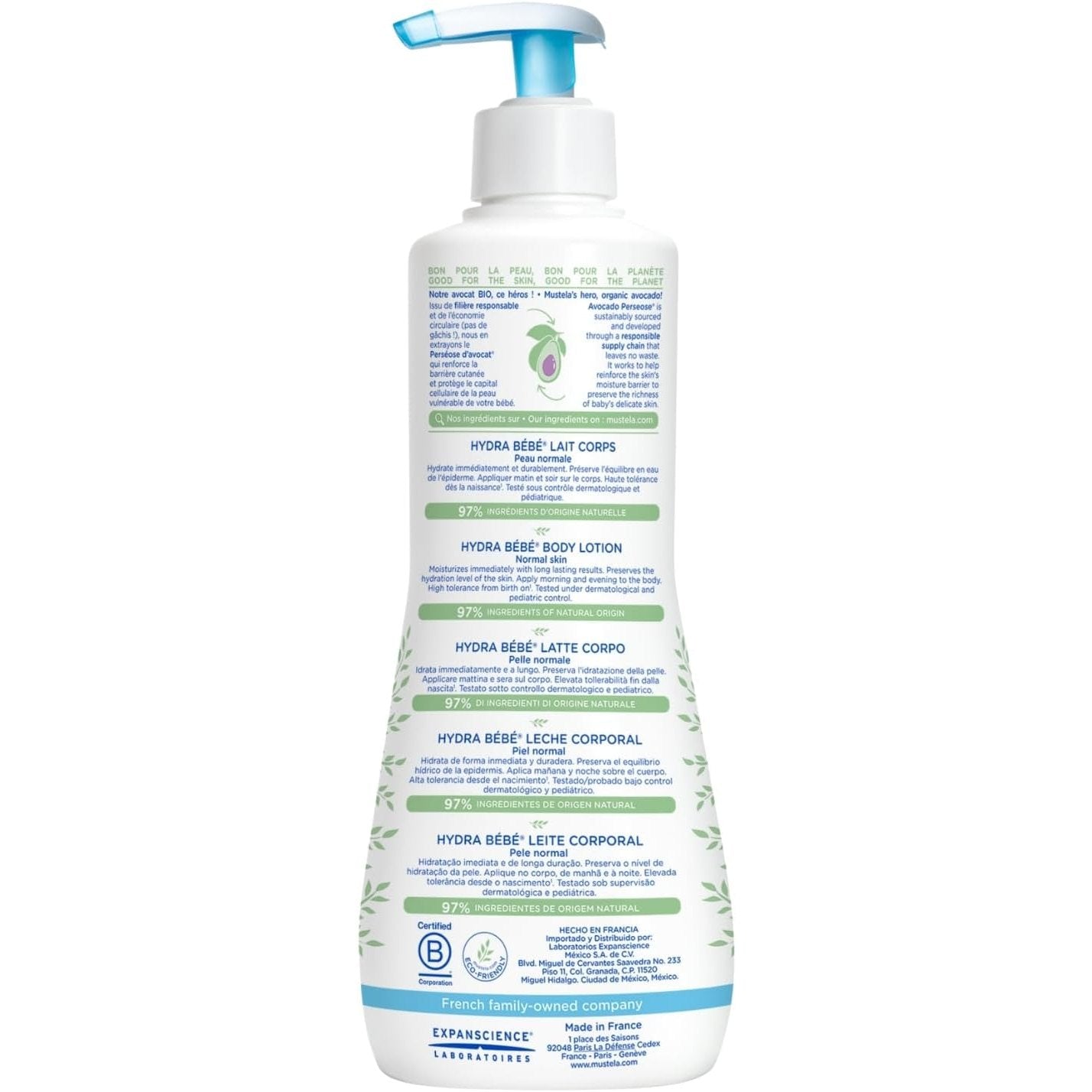 Mustela Hydra-bebe Body Lotion 500ml
