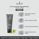 Sukin Oil Balancing Plus Charcoal Pore Refining Facial Scrub 125ml