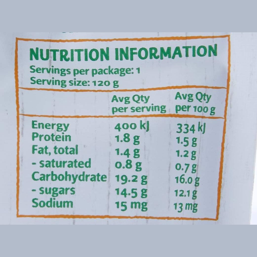 Only Organic Mango & Yoghurt Brekkie 8+ Months - 120g Pack of 6